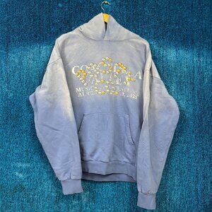 Post Malone Coachella Valley Blue Oversized Hoodie Size Extra Large